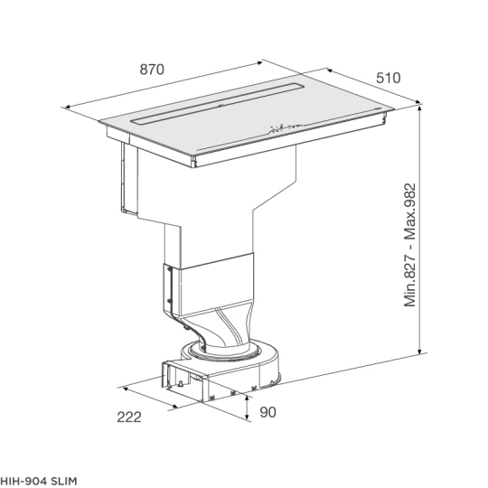 Bếp Từ Malloca HIH-904 SLIM
