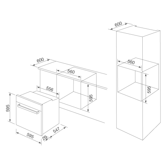 Lò Nướng Malloca MOV-726 MC