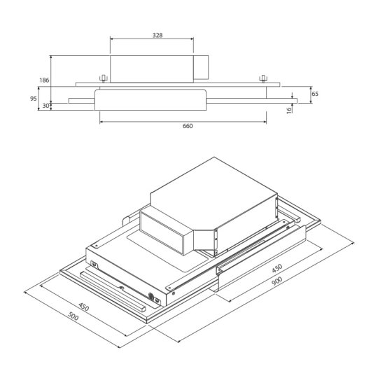 Máy Hút Mùi Malloca FASCIA C-90