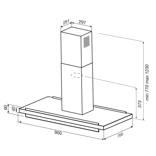 Máy Hút Mùi Malloca JOINT-I900A