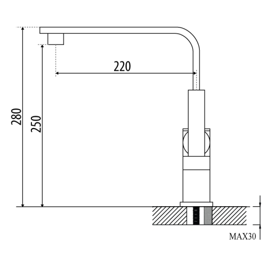Vòi Rửa Chén Malloca K142-BN