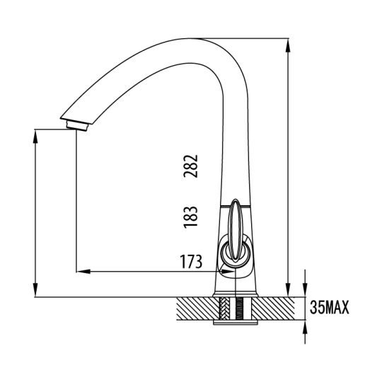 Vòi Rửa Chén Malloca K236C