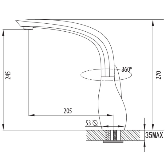 Vòi Rửa Chén Malloca K252C