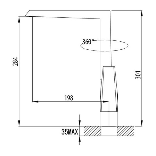 Vòi Rửa Chén Malloca K291C