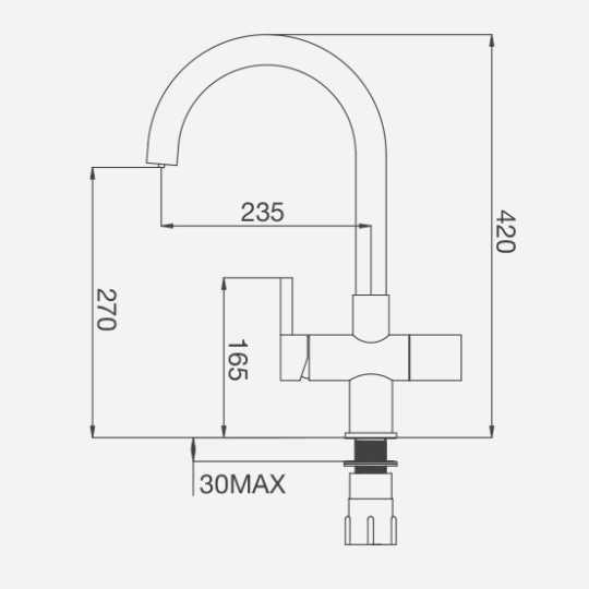 Vòi Rửa Malloca K150DW
