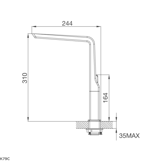 Vòi Rửa Malloca K79C